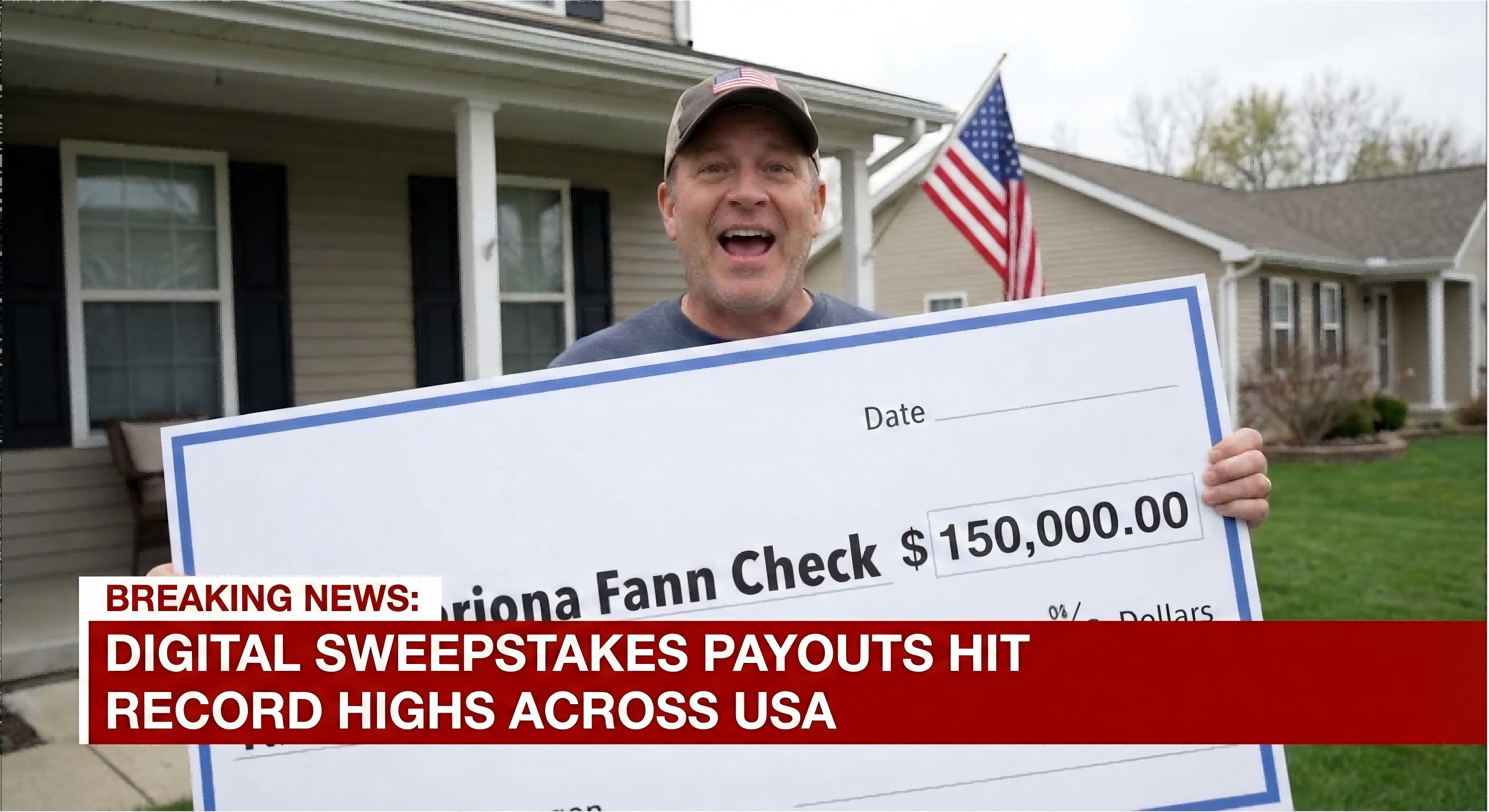 DIGITAL SWEEPSTAKES PAYOUTS HIT RECORD HIGHS ACROSS USA